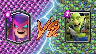 MOTHER WITCH VS GOBLIN GANG - Clash Royale Battle #260