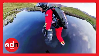 Amazing Footage as ‘Iron Man’ Paramedic Jet Suit Tested in Lake District
