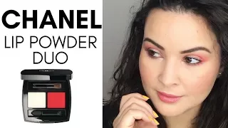 CHANEL LIP POWDER DUO AS EYESHADOW?! | Spring-Summer 2018 Collection