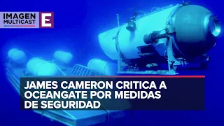 Así habría sido la implosión que mató a los tripulantes del submarino del Titanic