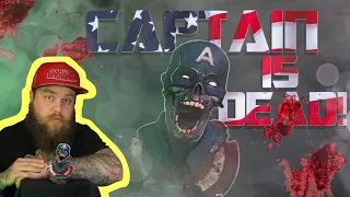 I painted a Captain America ZOMBIE BUST