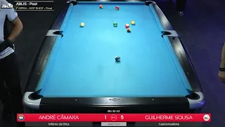 1º Open Pool 1ª Divisão - André Câmara vs Guilherme Sousa FINAL