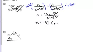 Math 521B Chapter 2 Key Concepts (Trigonometry) Part 2
