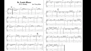 St. Louis Blues - Backing Track w/TABS - Django Reinhardt Version(1947)- Key of G, 120 BPM, 5 Times