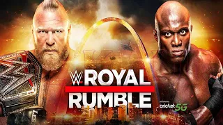 Royal Rumble  Brock Lesnar vs Bobby Lashley WWE TITLE Match ITZ KAUR