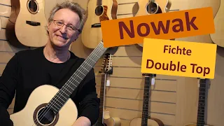 Sascha Nowak Konzertgitarre Double Top | Played by Wolfgang Schubart | Musik Bertram