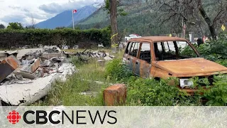 Lytton, B.C., still under evacuation order 1 year after fire