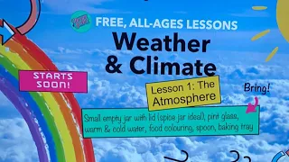 The Weather Lesson 1: The Atmosphere!