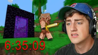 professional gamer teaches me to SPEEDRUN MINECRAFT (ft. couriway)