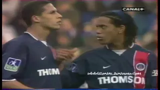 Ronaldinho vs Olympique Marseille  2002 League 1 [ DinhoTv ]