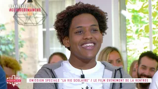 "La vie scolaire", interview de Liam Pierron et Hocine Moukando  - Clique Dimanche  - CANAL+