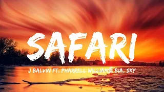 J Balvin - Safari ( Letra/Lyrics) ft. Pharrell Williams, BIA, Sky | Ozuna, Bad Bunny,...