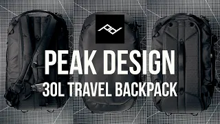 Peak Design 30L Travel Backpack - Best Travel Backpack - Best Carry On Camera Bags 2023