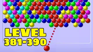 Bubble Shooter Gameplay - Level 381 to 390 | Arcade Games | @U.F Gaming