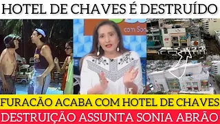 TRISTE: Hotel de Chaves em Acapulco está destruído depois do furacão / A Tarde é Sua