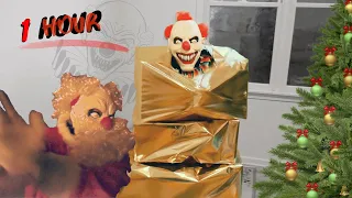 The Ultimate Scary Clown Attacks Christmas Compilation (1 Hour) WeeeClown Around