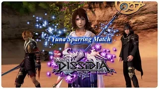 Dissidia Final Fantasy NT Yuna Sparring Match. HD