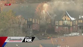 Emergency crews responding to apartment fire in St. Charles