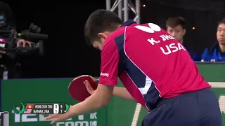 Jha Kanak vs Wang Chun Ting - USA vs Hong Kong