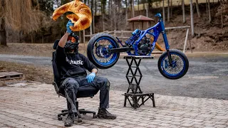 Der krasseste 2 Takt Supermoto Krümmer der Welt!!!!