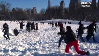 NEMO - Central Park Snow Fight