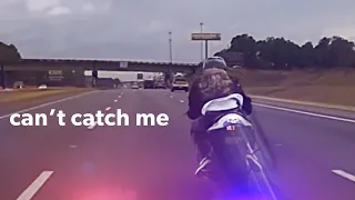 When Police Chase Idiots on Motorcycles