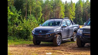 Внедорожная подготовка / Силовой обвес / Mitsubishi L200 5  рестайлинг / Land Cruiser 200