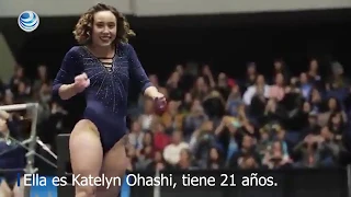 Mira la sorprendente rutina gimnástica de Katelyn Ohashi