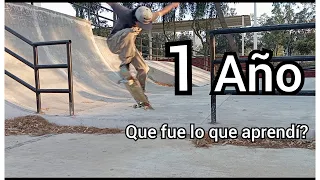 QUE APRENDÍ EN MI PRIMER AÑO PATINANDO?🤔🛹