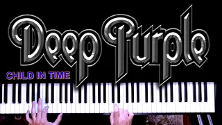 DEEP PURPLE  - CHILD IN TIME "PIANO ORGAN" TUTORIAL | INTRODUÇÃO |