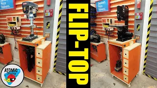 Flip Top Tool Stand - With On Board Cable Management