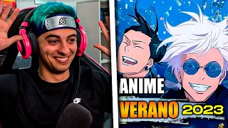 REACCIÓN a ESTRENOS ANIME VERANO 2023 by Kalathras