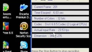 How To Fix Divx Codec to Camstudio