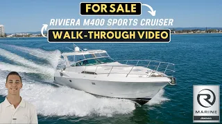 2006 Riviera M400 Sports Cruiser WALK-THROUGH VIDEO For Sale with @RMarineJonesRivieraQueensland