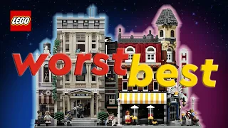 Unveiling the Ultimate Ranking of Every Lego Modular Building!