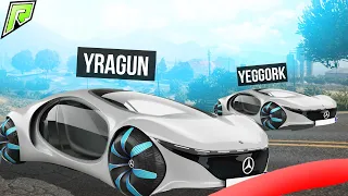 ГОНКА НА НОВЫХ MERCEDES VISION НА GTA RADMIR