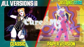 JUST DANCE COMPARISON - CURE FOR ME [ALL VERSIONS]