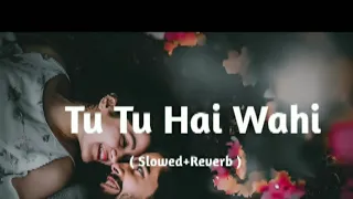 Tu Tu Hai Vahi Dil Ne Jise  [ Slowed + Reverb ] - Kushore Kumar | Ye Vaada Raha | Lofi Vibes