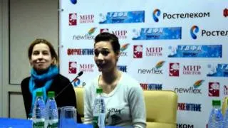 2012 Russian Nationals, Press Conference After Ladies FS (Leonova)