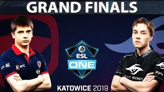 SECRET vs GAMBIT - Grand Finals ESL ONE Katowice 2019 - Dota 2