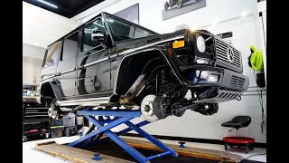 Mercedes G55 AMG AFTER 17years "BACK TO THE FACTORY CONDITION"  Dry Ice Cleaning + Paint Correction