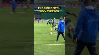 ENDRICK HUMILHOU O WEVERTON! #shorts #futebol #shortsbrasil #viral #palmeiras