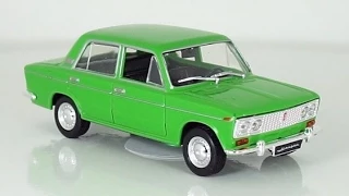 ВАЗ-2103 жигули 1:43 (deagostini деагостини) обзор масштабная модель автолегенды ссср / Model VAZ