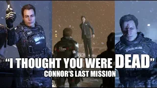 DBH - Connor Tells Captain Allen “Androids Don’t Die” (All Dialogue) - Connor’s Last Mission