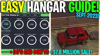 NEW EASY HANGAR GUIDE IN GTA 5 ONLINE 2023! (Best Way To Make Money In GTA 5 Online)