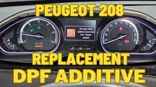 Peugeot 208 DPF Additive Replacement and reset / Zamena aditiva za DPF