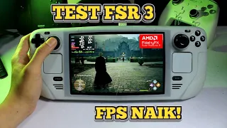 AKU CUBA FSR 3 DALAM STEAM DECK! BEST DAPAT BOOST FPS!