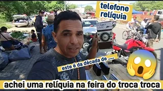 encontrei um telefone relíquia na feira do troca troca de Caruaru  #reliquias