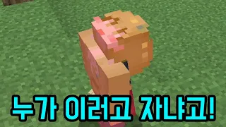 너무 피곤해서 자고 싶은 녀석들(마인크래프트)