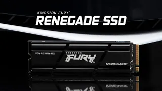 PCIe 4.0 NVMe M.2 High-Performance Gaming SSD – Kingston FURY Renegade SSD